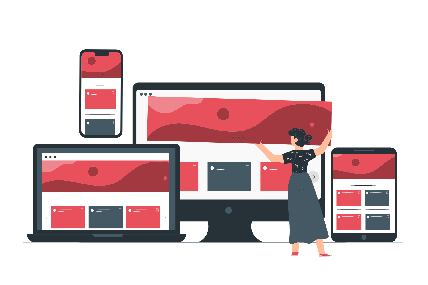 Responsive Design  By Sanjay goyal | Freelance Website  Designer In Delhi